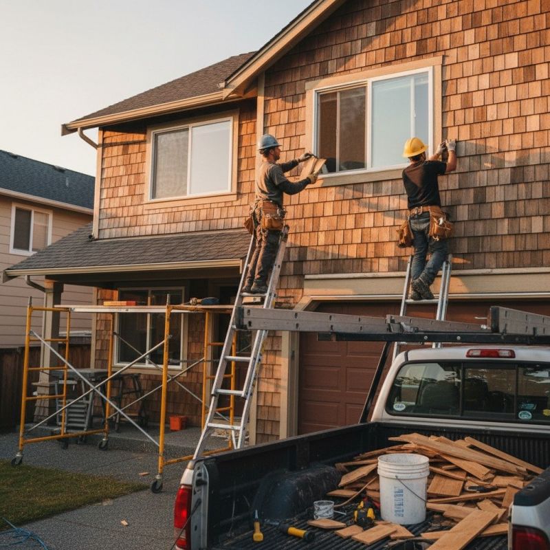Cedar Roof Installation
